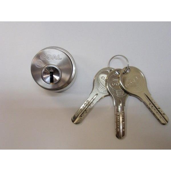 GOAL V-LX取替用シリンダー　カギ3本付　GCY-211  V18  防犯 フロント刻印　AS...