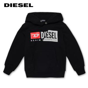 DIESEL(ディーゼル) ds00J4Z30IAJH-ディーゼルWロゴパーカー（クロ）110〜170cm｜poruka