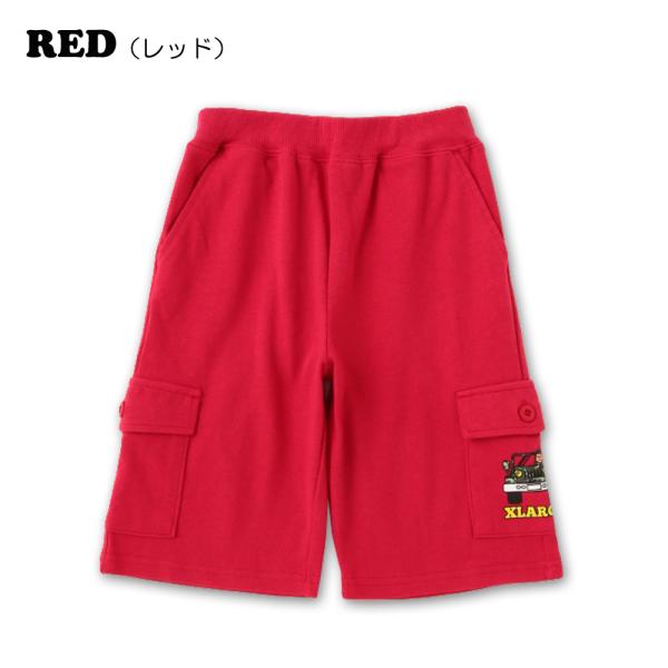 XLARGE KIDS (エクストララージ）xl9422110-ジープファニーゴリラ5分丈パンツ（ア...