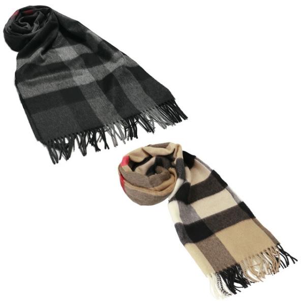 バーバリー／BURBERRY &quot;HALF MEGA CHECK&quot;36*200cm・ハーフメガチェック...