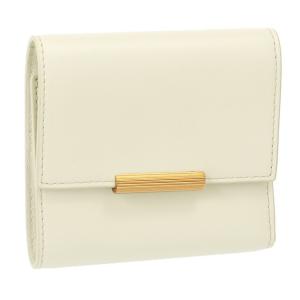 ボッテガヴェネタ／BOTTEGA VENETA  3つ折り財布・コンパクトウォレット(アイボリー) 578752 VMAU1 9644／IVORY｜posecafe2