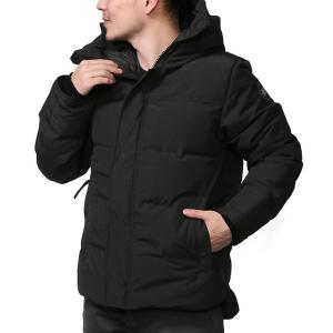 カナダグース・ブラックレーベル／CANADA GOOSE・BLACK LABEL "MACMILLAN PARKA・マクミランパーカー"メンズフード付きダウンジャケット(ブラック) 2080MB 6｜posecafe2