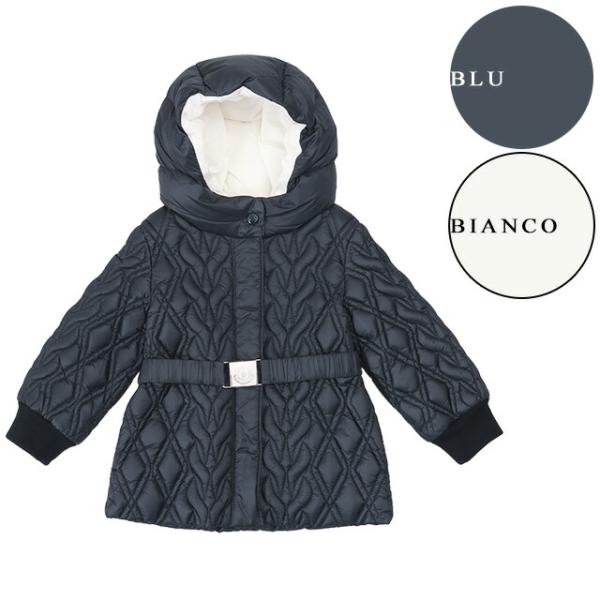 モンクレールベビー・ガールズ／MONCLER BABY KID&apos;S &quot;SUHER&quot;フード＆ベルト付き...