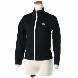 モンクレールジュニア・キッズ・ボーイズ／MONCLER JUNIOR パッチロゴ ジップアップブルゾン(ネイビー) 8G000 19 809AG 778／I1／NAVY／12A・14A｜posecafe2