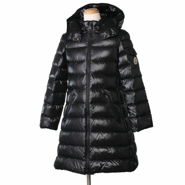 モンクレールキッズ・ガールズ／MONCLER KID&apos;S &quot;MOKA・モカ&quot;フード付き・シャイニーナ...