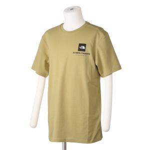 ザ・ノースフェイス／THE NORTH FACE "M COORDINATES S/S TEE  EU”メンズ ロゴ 半袖クルーネックTシャツ(カーキストーン) NF0A826X LK51／KHAKI STONE｜posecafe2