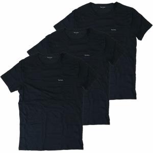 ポールスミス／PAUL SMITH "MEN T SHIRT 3 PACK” メンズ オーガニックコットンTシャツ・同色3枚セット(ネイビー) M1A-389-M3PK 47／NAVY｜イルテライオ Yahoo!店