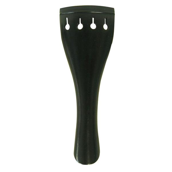 Suzukiスズキ　バイオリンテールピース　エボニー　テールナイロン付