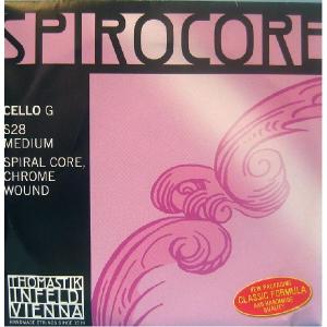 【新品未開封】スピロコア Spirocore S28 チェロ G 2本セット SPIROCORE (スピロコア) チェロ弦 G線 S28 スパイラルコア / クロム巻