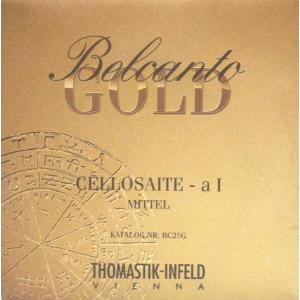 Belcant Gold　ベルカントゴールド　チェロ弦　ミッテル　1A(BC25G)｜positive