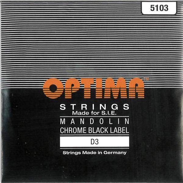 OPTIMA　オプティマ　マンドリン弦　BLACK　3D　2本セット