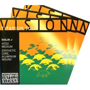 Vision　ヴィジョン チタニウムソロ　バイオリン弦 　2A・3D・4Gセット｜positive