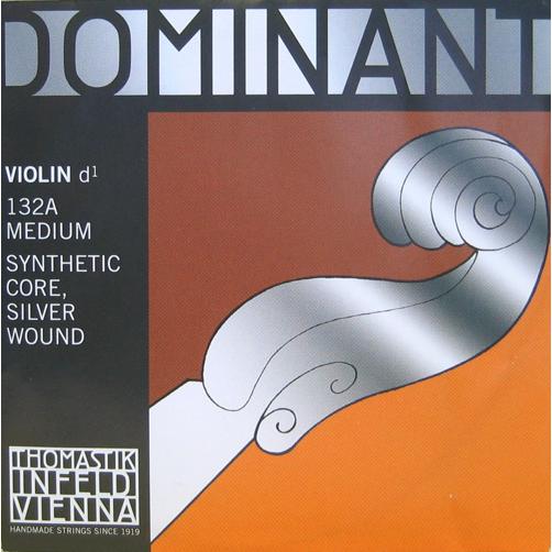 Dominant　ドミナントバイオリン弦　3D　シルバー巻(132A)