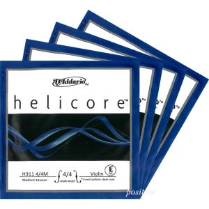Helicore　ヘリコア　バイオリン弦　SET｜positive