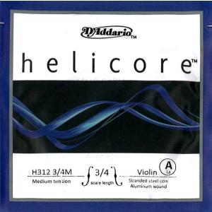 Helicore　ヘリコア　バイオリン弦　2A　分数用｜positive
