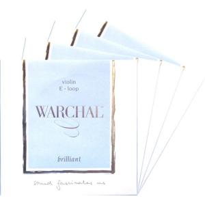 WARCHAL Brilliant バイオリン弦セット WARCHAL ワーシャル バイオリン弦 Brilliant SET（3Dシルバーとなり