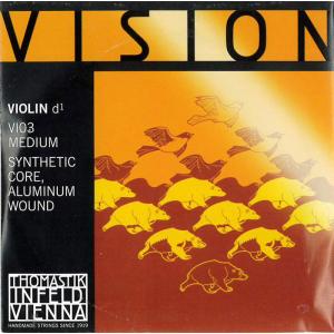 【Vision】ヴィジョンバイオリン弦 3D（アルミ巻・VI03）4/4サイズ｜positive