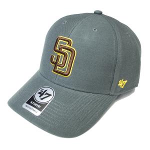 フォーティーセブン '47 SAN DIEGO PADRES MVP CAP CHARCOAL / チャコール サンディエゴ パドレス 6パネル キャップ 帽子｜possibility