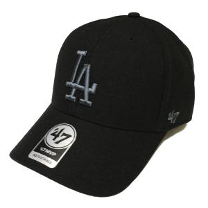 フォーティーセブン '47 LOS ANGELES DODGERS MVP CAP BLACK × CHARCOAL GRAY / ブラック × チャコールグレー ロサンゼルス ドジャース 6パネルキャップ 帽子｜possibility