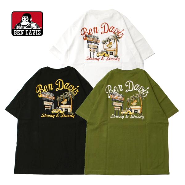 ベン デイビス BEN DAVIS SOUVENIR EMB S/S Tシャツ / 半袖