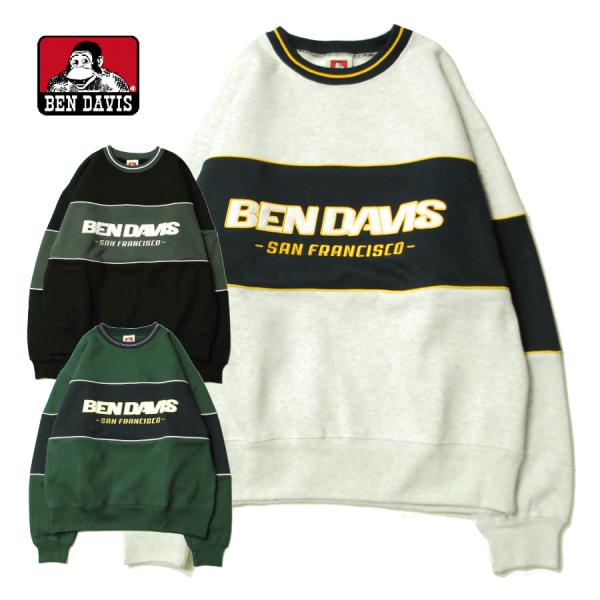 ベン デイビス BEN DAVIS PLAYERS CREW SWEAT / クルー スウェット ト...