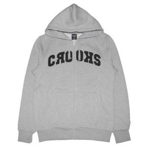 【SALE/セール】CROOKS&amp;CASTLES BOMBSQUAD ZIP UP HOODY (G...