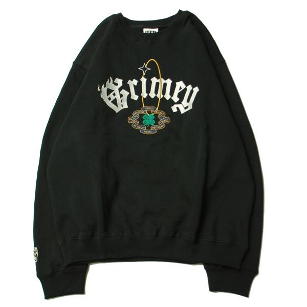 グライミー GRIMEY SAOIRSE VINTAGE CREWNECK SWEAT BLACK ...