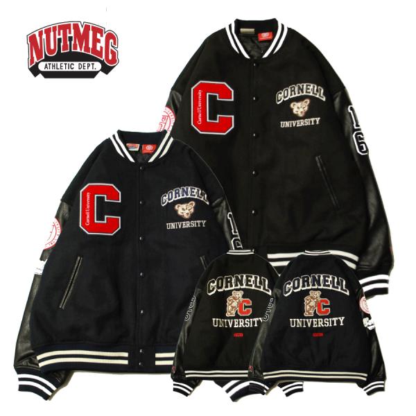 ナツメグ NUTMEG CORNELL STADIUM JACKET / スタジアム ジャケット