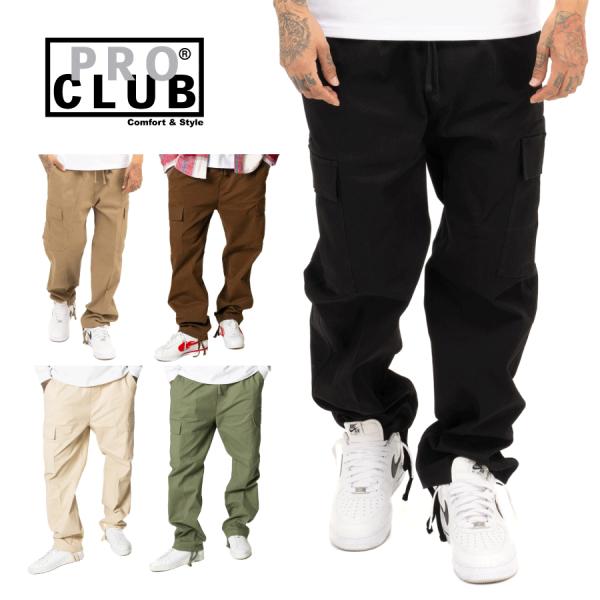 プロクラブ PRO CLUB HEAVY WEIGHT STRETCH TWILL CARGO LO...