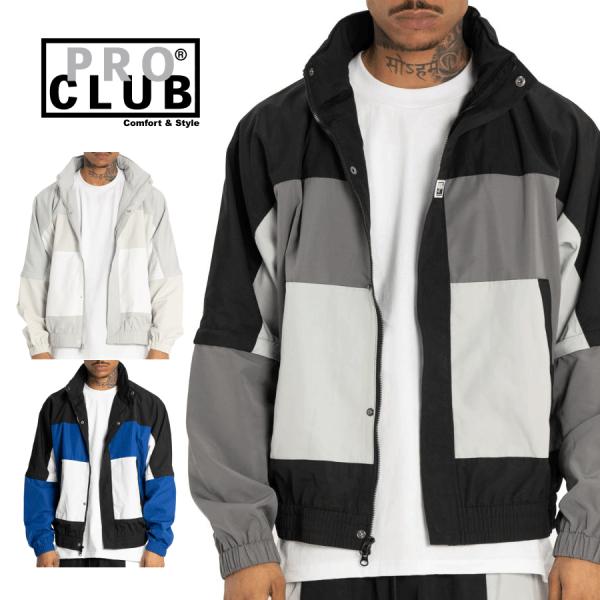 プロクラブ PRO CLUB HEAVY WEIGHT CONVERTIBLE WINDBREAKE...