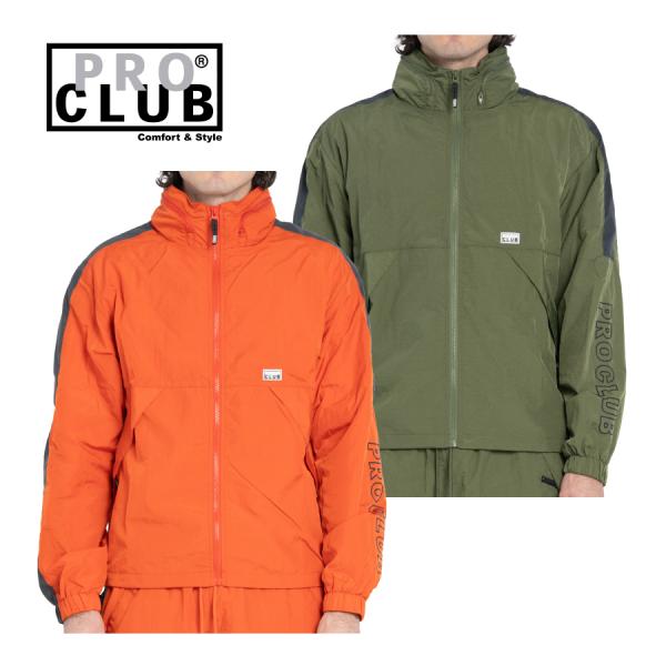 プロクラブ PRO CLUB FULL COUNT WINDBREAKER JACKET / ナイロ...