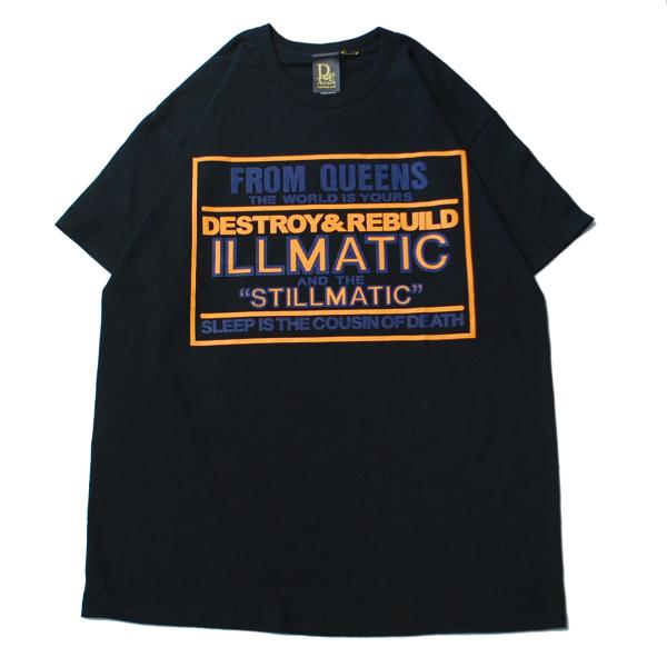 ラップ アタック RAP ATTACK ILLMATIC S/S Tシャツ BLACK / ブラック...