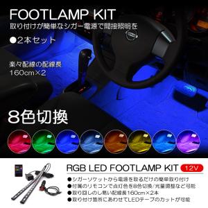 KF系 CX-5 RGB LED フットランプ/フットライト LEDテープ/LEDチューブ
