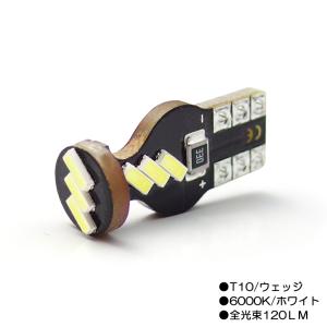 DR64V NV100 クリッパー LED T10/T16 ナンバー灯 1.3W 4014チップ SMD 9発 メタルボディ ホワイト/6000K 1個入り｜possible