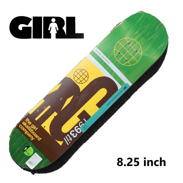 ガール スケートボード デッキ GIRL SKATEBOARDS 8.25インチ 国内正規品