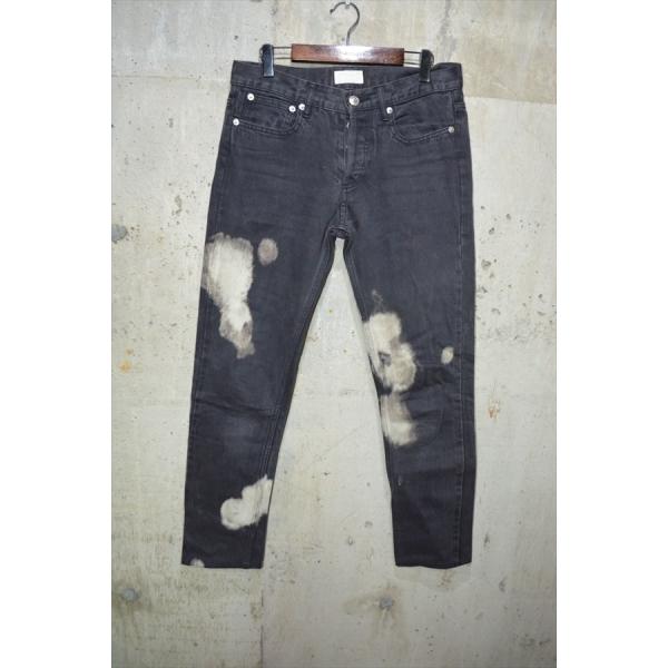 アーペーセー　A.P.C.　ブラック　ブリーチ　デニム　パンツ　25 D11675