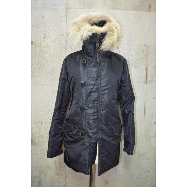 グリーン　green　（現　ハイク　HYKE）　N-3B　ファー　コート　ミリタリー　ジャケット　S...