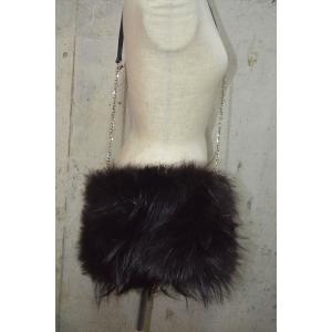 クリスチャン ルブタン Christian Louboutin　ファー　ショルダー　バッグ　鞄 D7758
