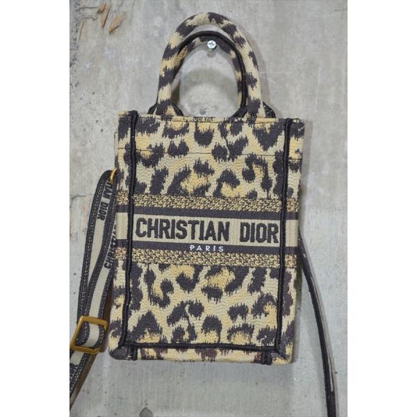 クリスチャン ディオール　Christian Dior ブックトート ショルダー　ミニバッグ  2W...