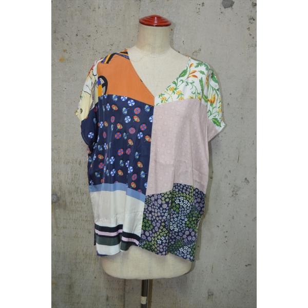 シーバイ クロエ　SEE BY CHLOE　マルチカラー　ノースリーブ　シャツ36　CHS20UHT...