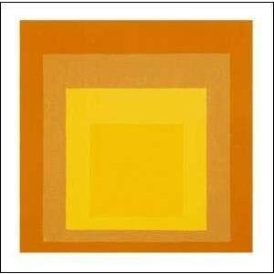 アルバース-正方形へのオマージュ(600×600mm)-正方形仕様- -おしゃれ 