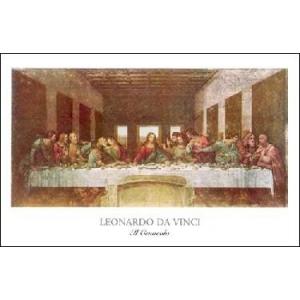 -アートポスター- 最後の晩餐　400×535mm レオナルド・ダ・ヴィンチ -おしゃれインテリアに...