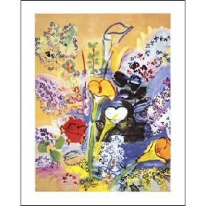 アートポスター-エッフェル塔(24cm×30cm) デュフィ -おしゃれ