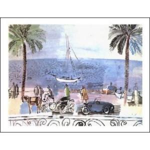 -アートポスター- ニース (40cm×50cm）　ラウル・デュフィ -おしゃれインテリアに-