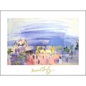 -アートポスター- ニースのカジノ 60cm×80cm　ラウル・デュフィ -おしゃれインテリアに-