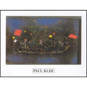 アートポスター-ミレー作「晩鐘」の考古学的追憶(40cm×50cm） -ダリ