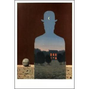 マグリット アートポスター-光の帝国(50×70cm) ルネ・マグリット