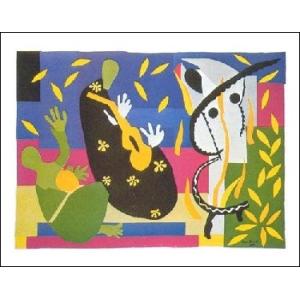 アートポスター- ジャズ：イカロス1943年(70cm×100cm） アンリ