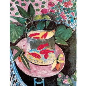 アンリ・マティス 「金魚」アートポスター（フレーム付き） / Henri