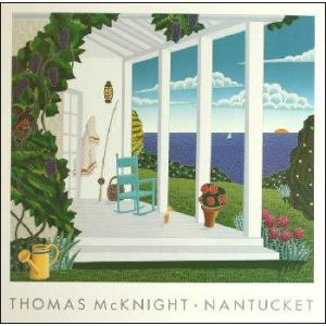 -マックナイト アートポスター-マダケット(ナンタケット島)(457×457mm) -おしゃれインテ...